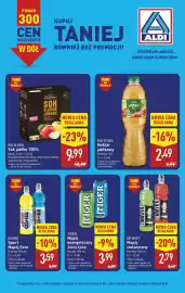 ALDI gazetka | ALDI Ceny w dół! Strona 14: Rio d'Oro Sok jabłko 100% €9,99, Rio D'oro Nektar jabłkowy €2,49