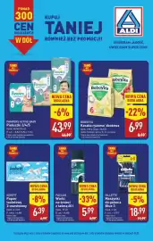 ALDI gazetka | ALDI Ceny w dół! Strona 20: Bobovita Kaszka ryżowa/ zbożowa €6,99, Pampers Active Baby Pieluszki 3/4/5 €43,99