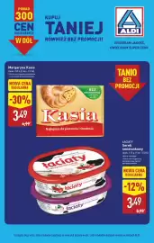 ALDI gazetka | ALDI Ceny w dół! Strona 7: Margaryna Kasia €3,49, Serek śmietankowy Łaciate €3,49