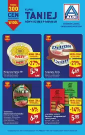 ALDI gazetka | ALDI Ceny w dół! Strona 8: Margaryna Delma €4,69, Szynka szwarcwaldzka Tannenhof €6,99