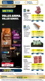 METRO Prospekt woche 43 Seite 1: Lachsfilet BÖMLO €13,52, Eisbergsalat €0,98