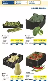 METRO Prospekt woche 43 Seite 10: Peperoni €2,51, Kürbis Butternut €1,34