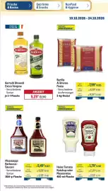 METRO Prospekt woche 43 Seite 19: Bertolli Olivenöl Extra Vergine €9,29, Barilla Al Bronzo Pasta €7,99