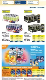 METRO Prospekt woche 43 Seite 27: Crodo Erfrischungsgetränke €0,69, Red Bull Energy Drink €0,85