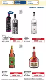 METRO Prospekt woche 43 Seite 30: Old Pascas Dark Rum €13,99, Three Sixty/Fusion €8,39