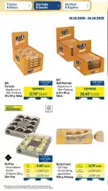 METRO Prospekt woche 43 Seite 36: RIOBA Muffins €9,48, Bifi Carazza €17,70