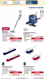 METRO Prospekt woche 43 Seite 40: HACCP Besen 40 cm €9,49, HACCP Kehrgarnitur €3,79