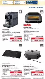 METRO Prospekt woche 43 Seite 46: Saeco Kaffeevollautomat New Royal OTC €459,99, Tarrington House Multipfanne MP 1420 €24,99