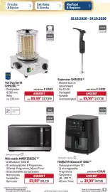 METRO Prospekt woche 43 Seite 47: Tarrington House Heißluftfritteuse AF 1650 €39,99