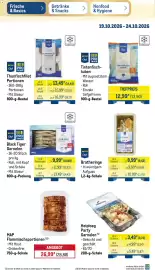 METRO Prospekt woche 43 Seite 8: Bratheringe €8,99, Black Tiger Garnelen €9,99
