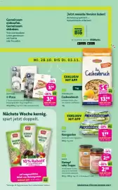 Biomarkt Prospekt Seite 3: ARLA Kaergarden €1,99, NABIO Eintopf oder Suppe €2,20