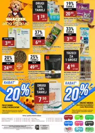 Bi1 gazetka Strona 25: Mokra karma dla kotów Whiskas €20,99, PÓŁWILGOTNA KARMA DLA PSÓW O'CANIS KONINA Z ZIEMNIAKAMI €49,99