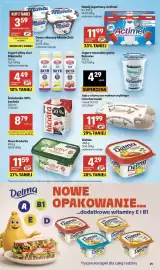 Delikatesy Centrum gazetka tydzień 43 Strona 21: Deser mleczny Monte Zott €3,59, Napój jogurtowy Actimel €11,99