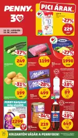 PENNY akciós újság hét 43 Oldal 1: Milka csokoládé €499,00, Silan öblítő xxl €2.299,00
