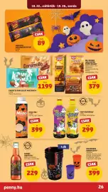 PENNY akciós újság hét 43 Oldal 31: Dr. Oetker halloween sütési kellék €379,00, Choco'la mini szélet multipack €1.199,00