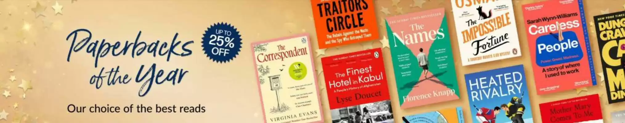 Waterstones Booksellers (valid until 4-11)