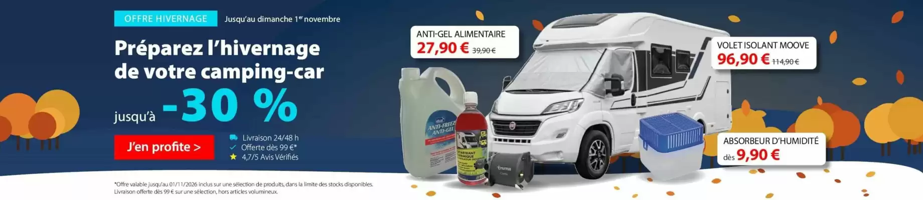 Top Accessoires (valable jusqu'au 1-11)