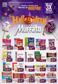 Encarte Muffato Página 1: Confeito M&M's Tipos Pacote €12,99, Maxmallows Docile Sabores €7,99