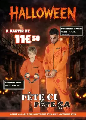 Jour de Fête (valable jusqu'au 31-10)