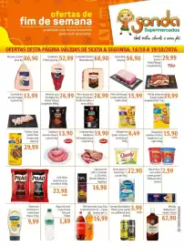 Folheto Sonda Página 1: Requeijão cremoso tirolez tradicional ou light €15,90, Filé de peito de frango Sadia €19,99