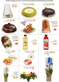 Folheto Sonda Página 6: Gérbera pote €14,99, Bolo satim creme de limão kg €45,90