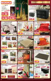 Catalogue Norma semaine 44 page 2: Bella casa Décoration en bois de manguier €7,99, COSMOLIA Sac cadeaux €1,99