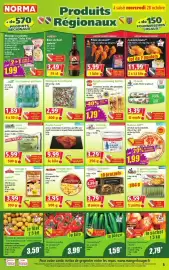 Catalogue Norma semaine 44 page 5: Munster AOP €1,99, Grand Sapin Crème de Munster €3,29