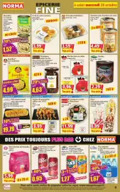 Catalogue Norma semaine 44 page 9: Garniture pour Bouchées à la Reine €4,49, Ernits Girolles €2,29