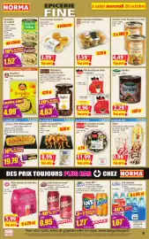 Catalogue Norma semaine 44 page 9: Garniture pour Bouchées à la Reine €4,49, Ernits Girolles €2,29