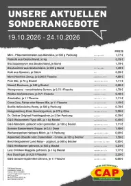 CAP Markt Prospekt woche 43 Seite 1