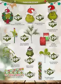 Folleto Soriana Mercado Página 15: Listón decorado €129,00, Vara decorativa glitter €169,00
