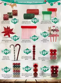 Folleto Soriana Mercado Página 3: Set 6 esferas €99,00, Malla premium color rojo €199,00
