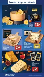 Folleto ALDI | Gourmet Página 15: Special queso cheddar ahumado €2,69, Special Queso Tête de Moine €13,99