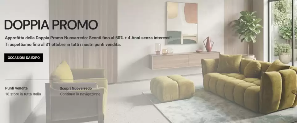Nuovarredo (valido fino al 31-10)