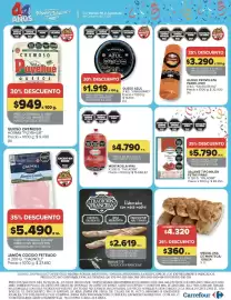Catálogo Carrefour semana 42 Página 14: Vanguard queso azul €1.919,00, Paladini mortadela mini €4.790,00