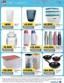 Catálogo Carrefour semana 42 Página 29: Vaso baroque labrado azul €3.900,00, Lumilagro termo urbano €12.900,00