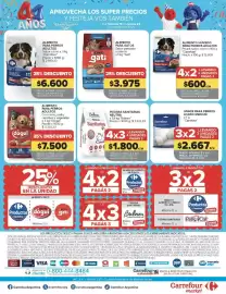 Catálogo Carrefour semana 42 Página 61: Purina gati €3.975,00, Purina dogui alimento para perros adultos €7.500,00