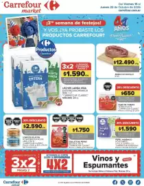 Folleto Carrefour Market semana 42 Página 1: Carrefour - pur uevo de tomate tetra €650,00