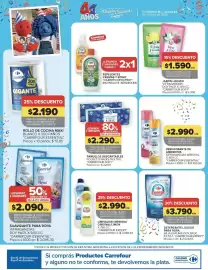 Folleto Carrefour Market semana 42 Página 4: Gigante - rollo de cocina maxi blanco €2.190,00, Mora - jabón líquido €1.590,00
