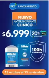 Catálogo Salcobrand Página 5: Gillette - nuevo antitranspirante €6.999,00