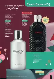 Catálogo Nova Venta Página 33: Zinergy legend €39.800,00, Fragancia urano energy x 90ml €70.600,00