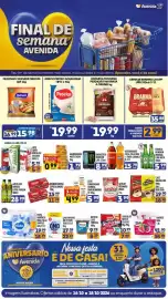 Catálogo Supermercados Avenida Página 1: Cerveja brahma chopp €35,88, Arroz patéko agulhinha tipo 1 €19,99