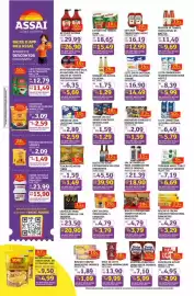 Encarte Assaí Atacadista Página 2: Nestlé - chocolate kitkat tipos €4,95, Lev - torrada magic toast €7,19
