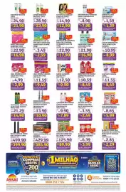 Encarte Assaí Atacadista Página 4: Even - sabonete €1,59, Gillette - aparelho descartável para prestobarba ultragrip €22,90