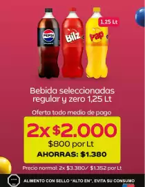 Catálogo Tottus Página 6: Pepsi - bebidas €1,25