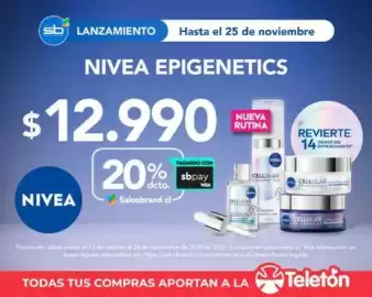 Catálogo Salcobrand Página 15: Nivea - epigenetics €12.990,00
