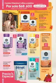 Catálogo Nova Venta Página 158: Bénét gomas kids multivitaminas x 45 unds €33.050,00, Bénét gomas kids omega 3 €38.900,00