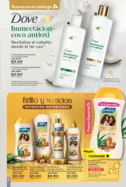 Catálogo Nova Venta Página 238: Dove humectación+ coco antioxi €25.500,00, Shampoo Savital nutrición y brillo €27.200,00