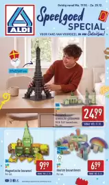 ALDI folder | Speelgoed Pagina 1: • TOY Al-gegenereerd Geldig vanaf Ma. 19.10. - Za. 25.12. A Speelgoed o ALDI SPECIAL VOOR