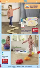 ALDI folder | Speelgoed Pagina 3: 2+ TOY ino Stapelstenen 4-pack 999 VANAF ZA. 31.10. 2+ ल 3+ FSC www.sc.org 3 Jaar GARANTIE